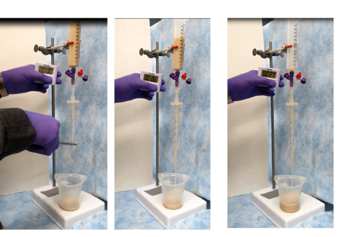 Gravity Flow Rate Testing in Enteral Tube
